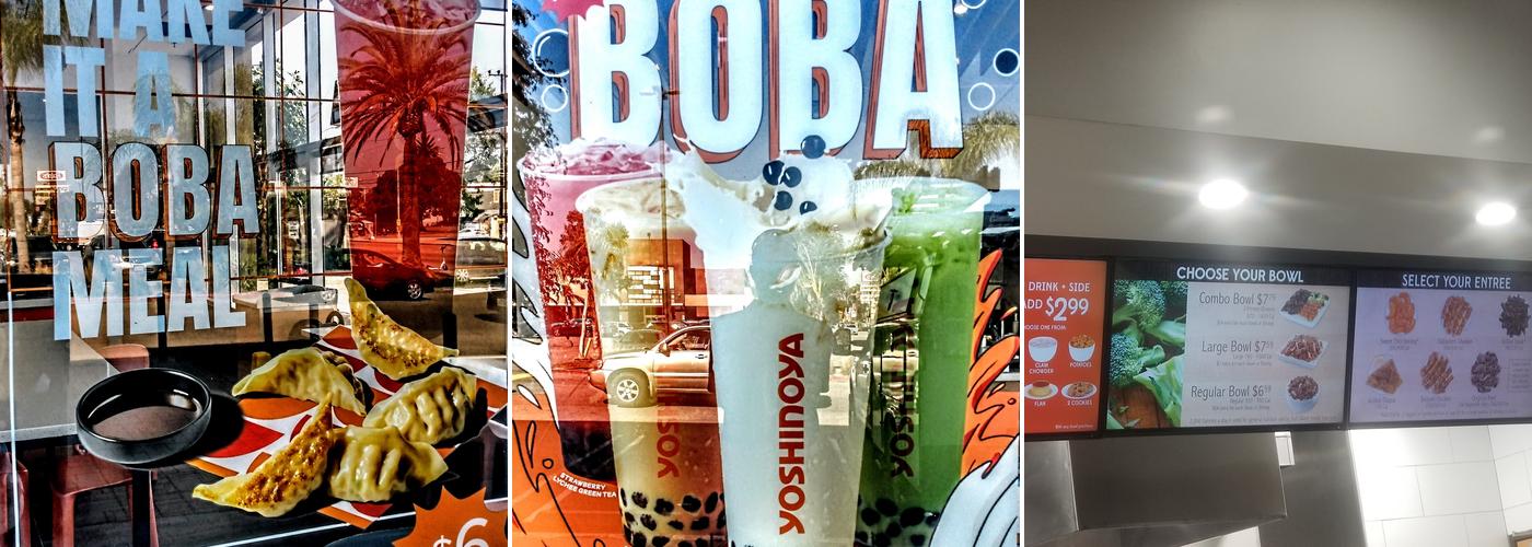 Yoshinoya Pico & San Vicente Menu