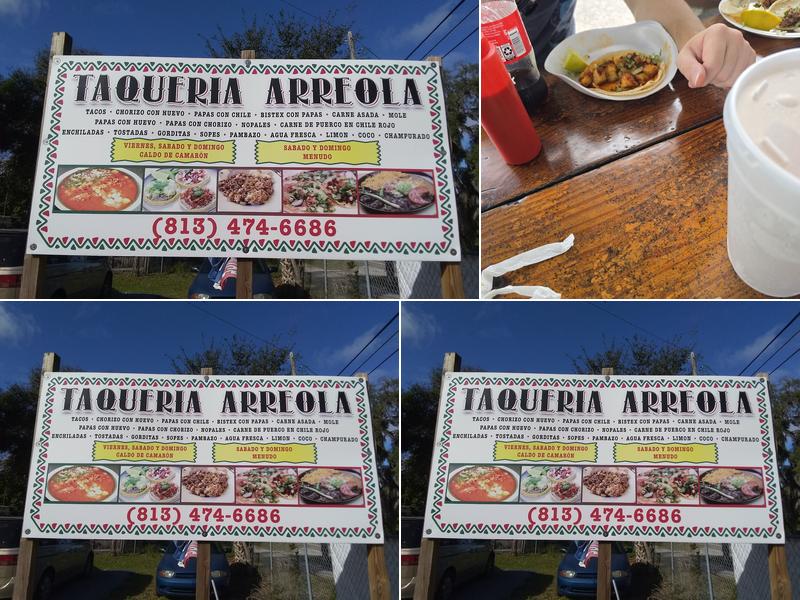 Taqueria Arreola Menu