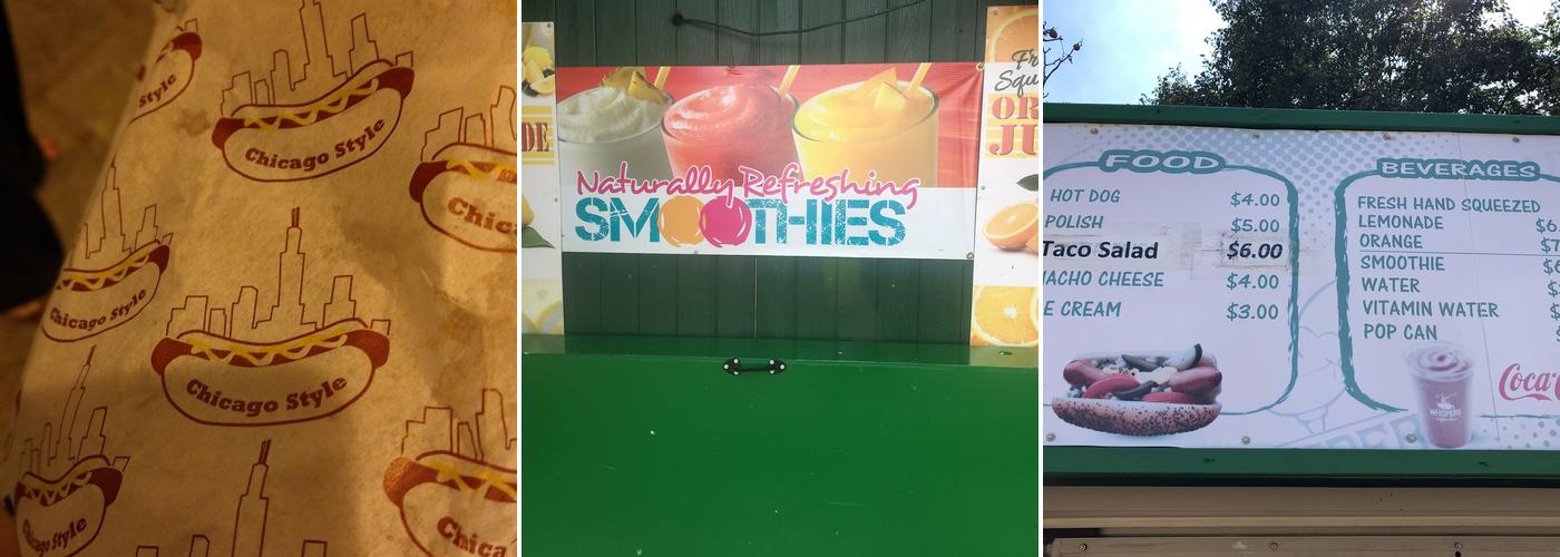 Chicago's Best Hotdog at the Lakefront Menu