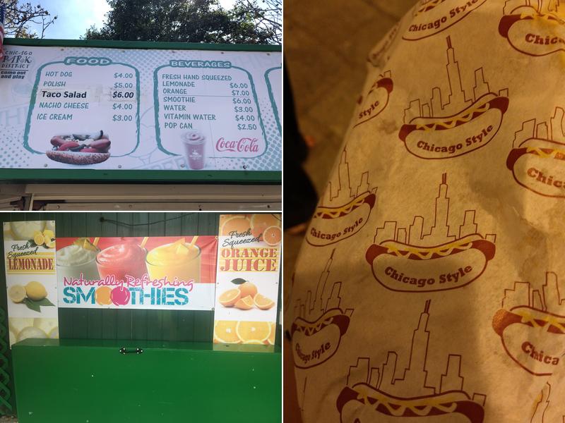 Chicago's Best Hotdog at the Lakefront Menu