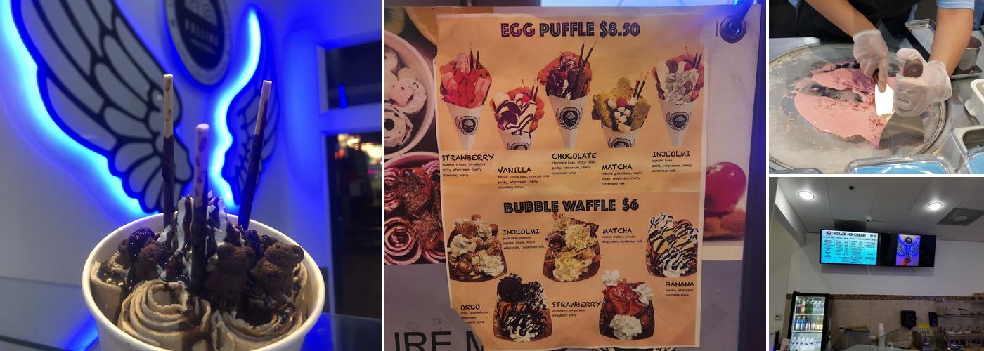 Rolling factory Menu