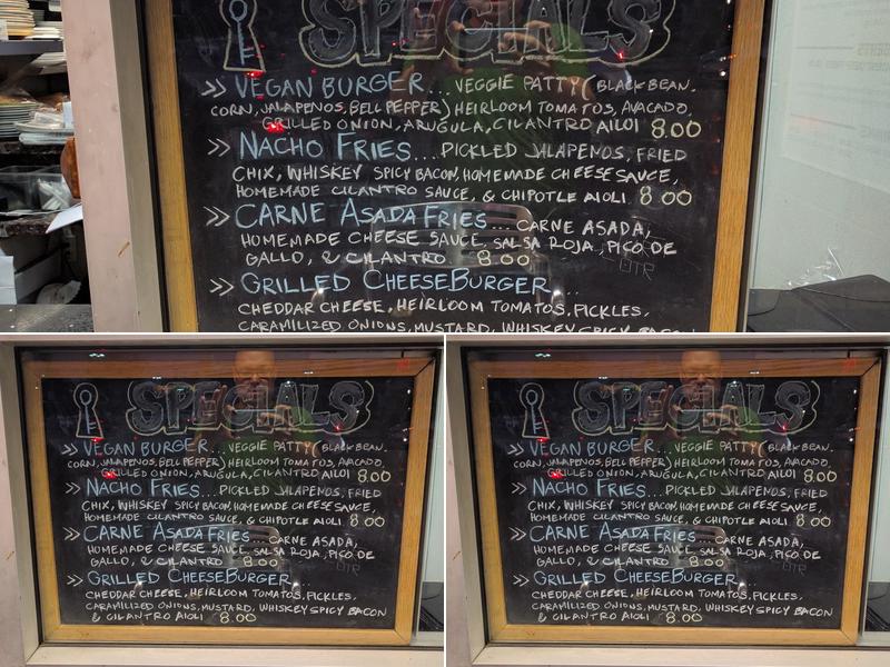 Lock Box Menu