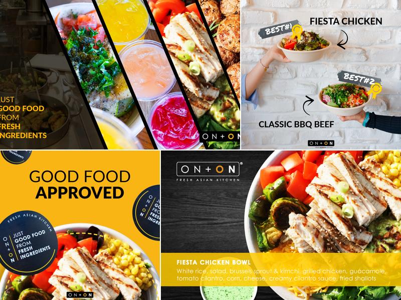 ON+ON - Fresh Korean Kitchen Menu