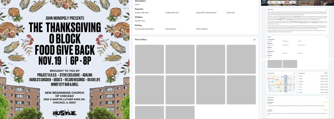 Dock's Menu