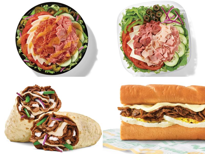 Subway Menu