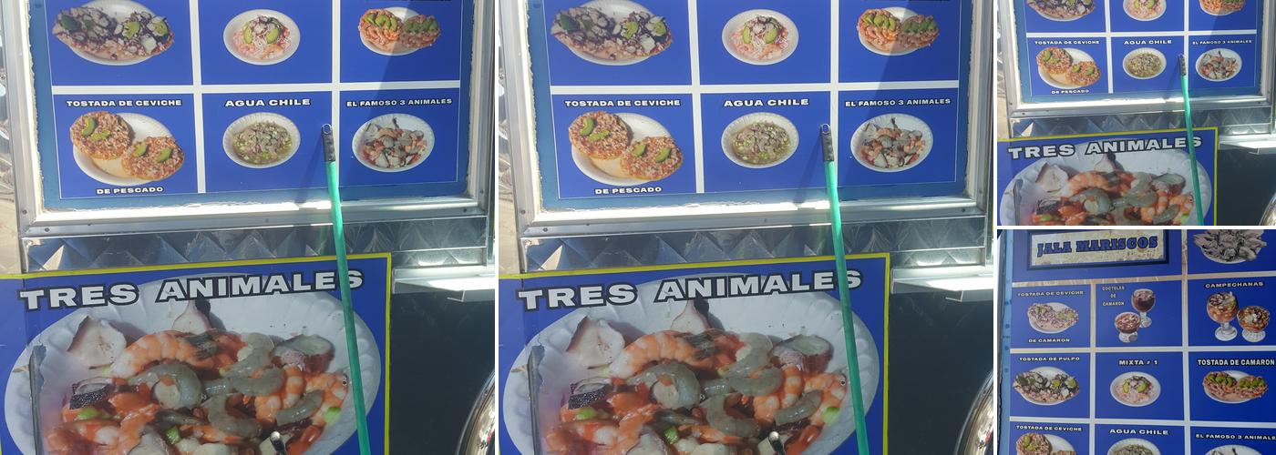 Jala Mariscos Menu