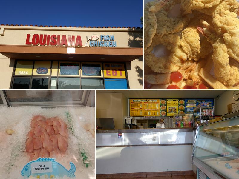 Louisiana Pico Fish and Chicken