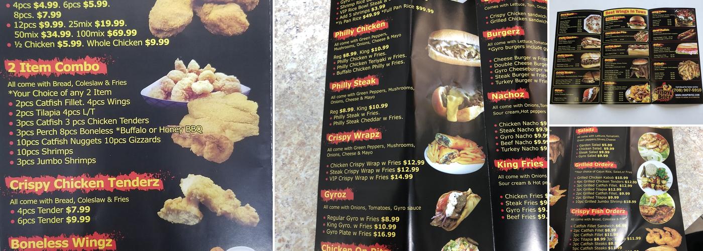 Crispy Bitez Menu