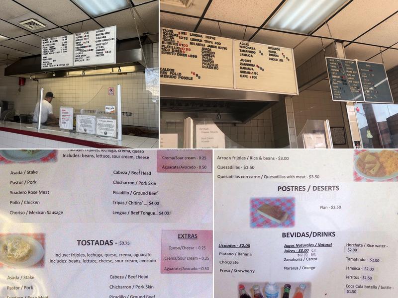 Taqueria Hernandez Menu