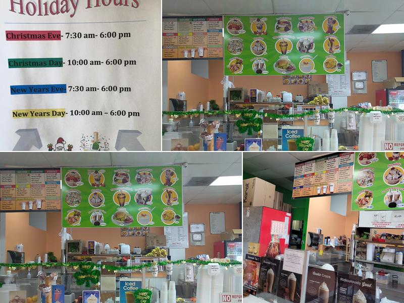 Jugos y Bionicos Marisol Menu
