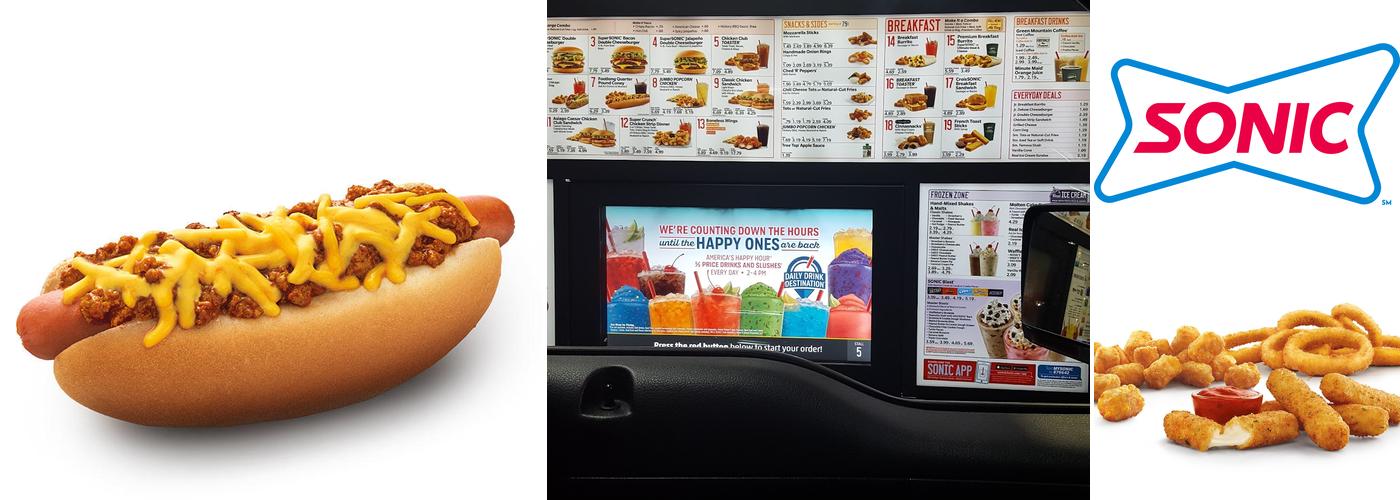 Sonic Drive-In Menu