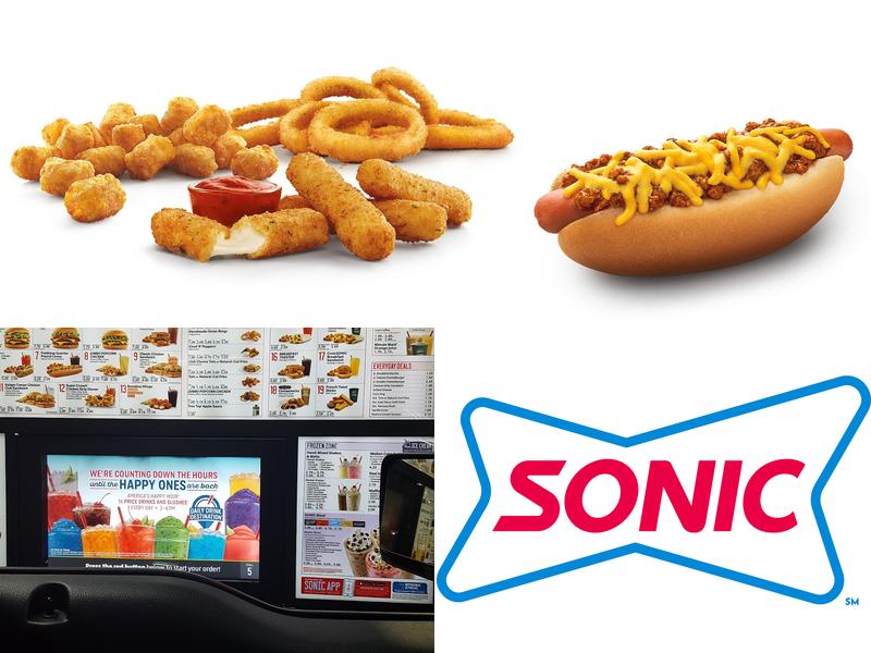 Sonic Drive-In Menu