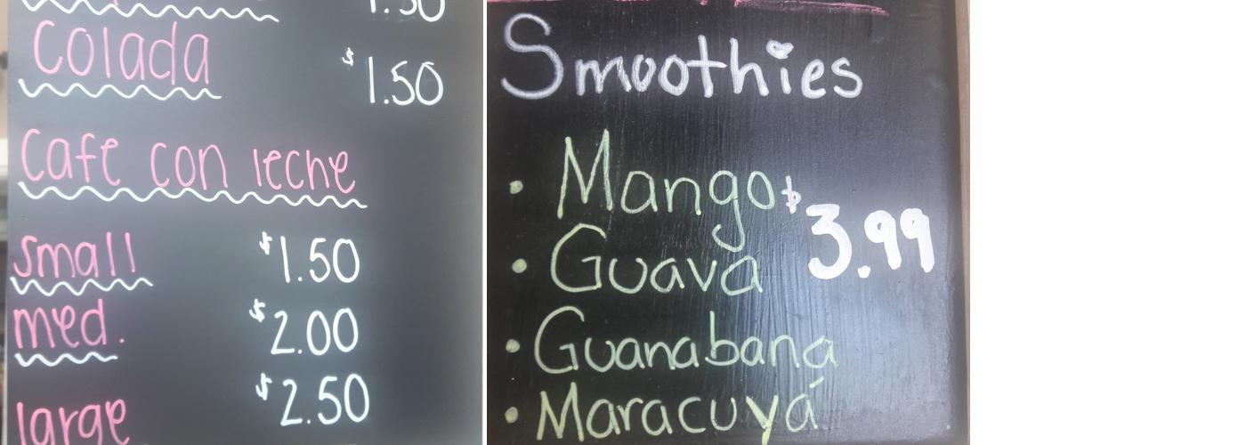 El Balcón de Jorge Menu