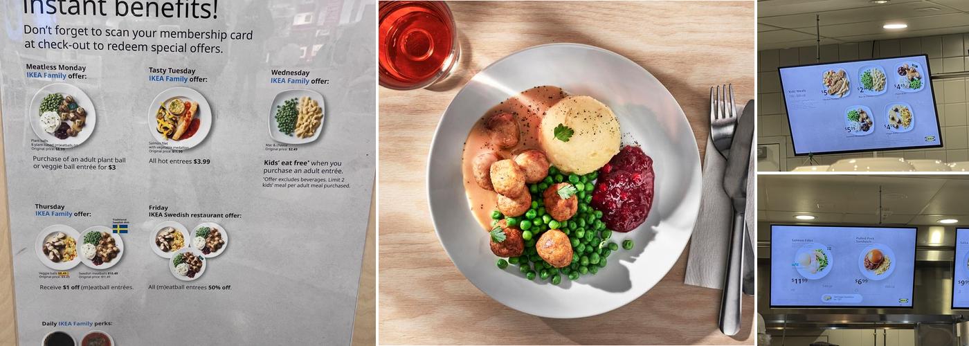 IKEA Restaurant Menu