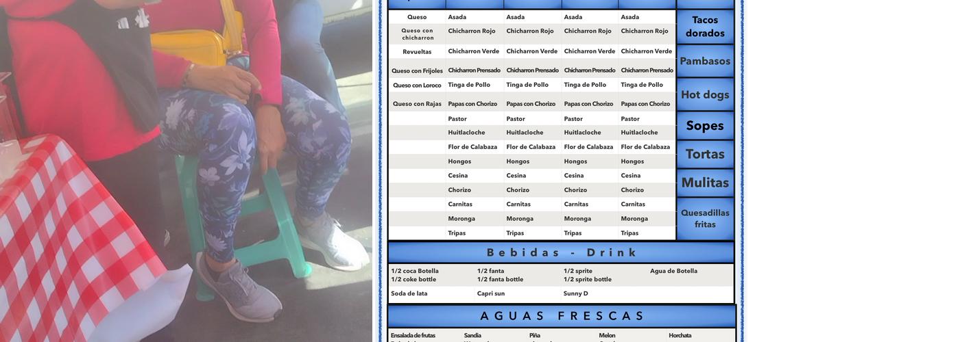 Restaurante Y Pupuseria El Rinconcito Familiar Menu