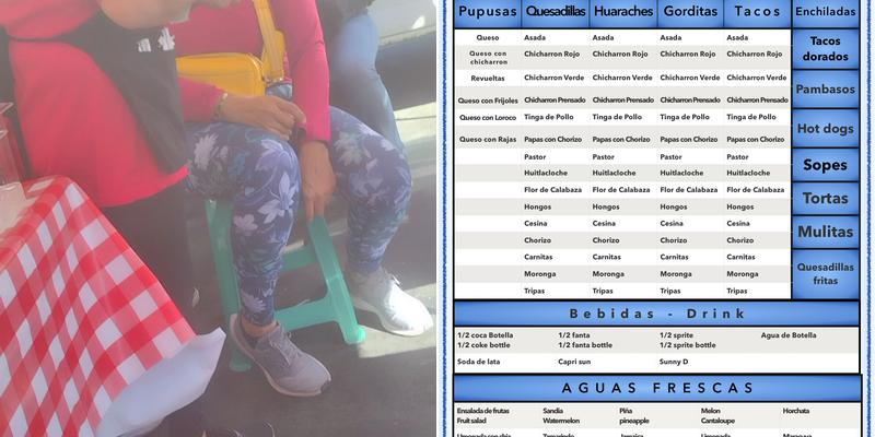 Restaurante Y Pupuseria El Rinconcito Familiar Menu