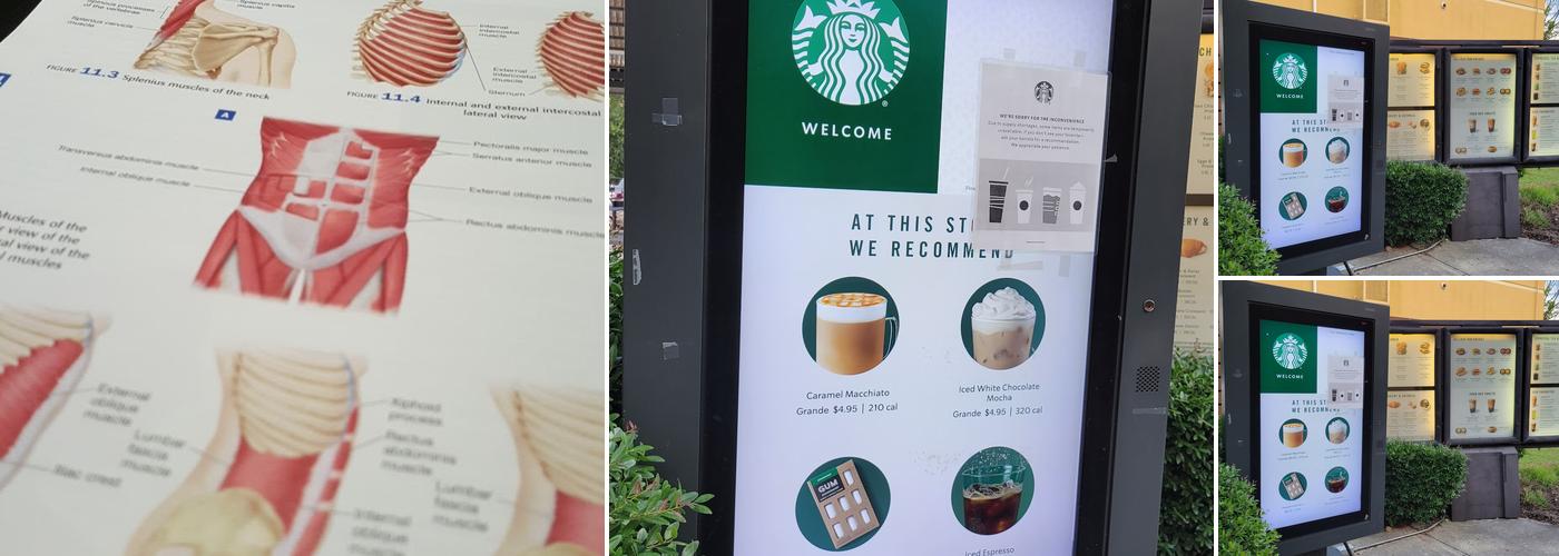 Starbucks Menu