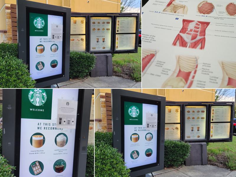Starbucks Menu