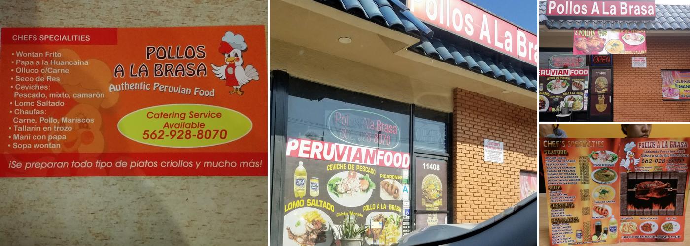 Pollos A La Brasa Menu