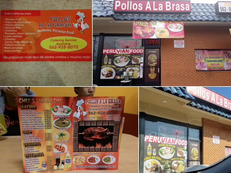Pollos A La Brasa Menu