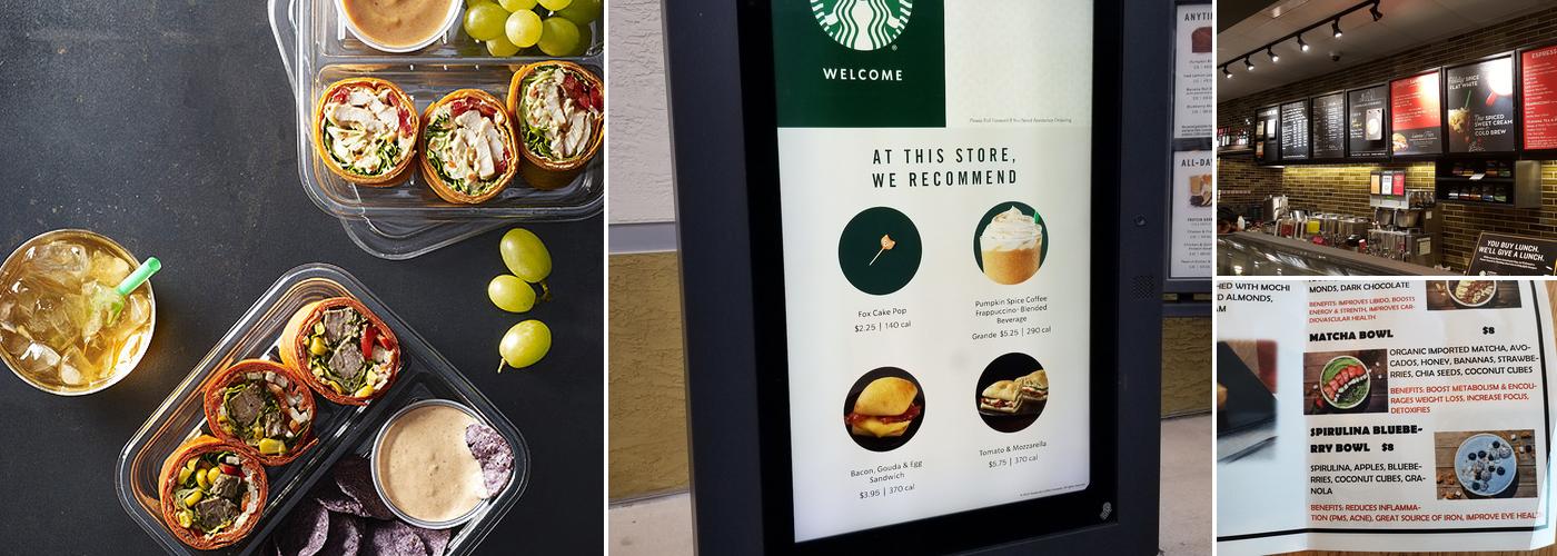 Starbucks Menu