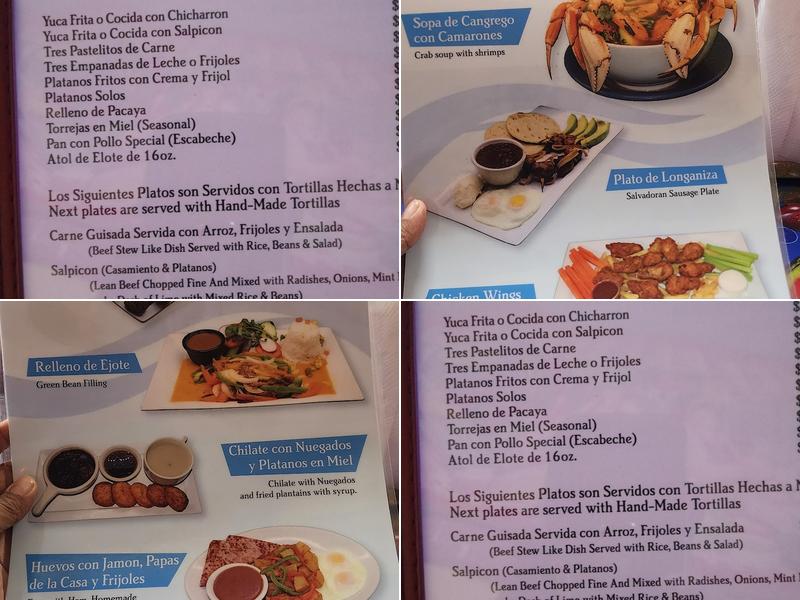 El Buen Sabor Menu