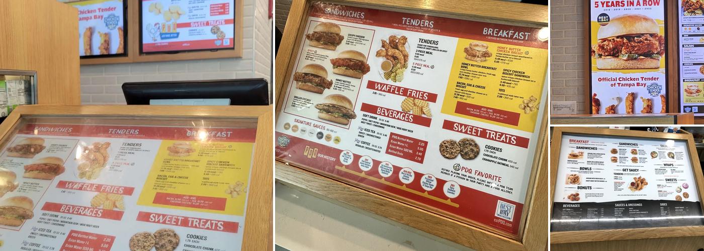PDQ Menu