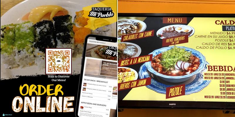 Taqueria Mi Pueblo Menu