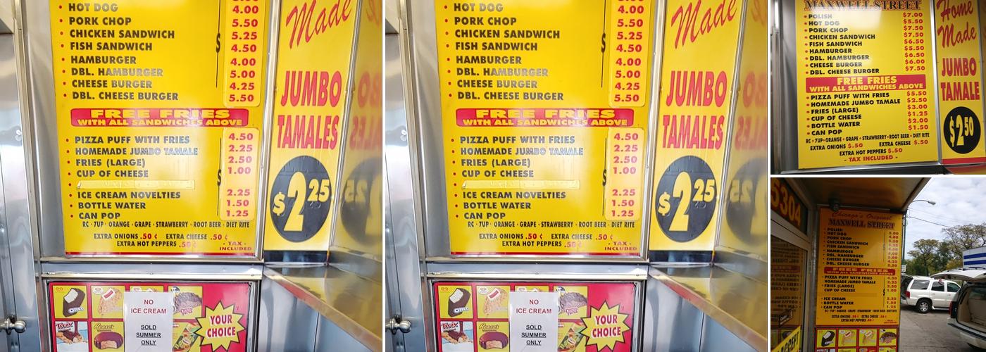 Maxwell's Menu