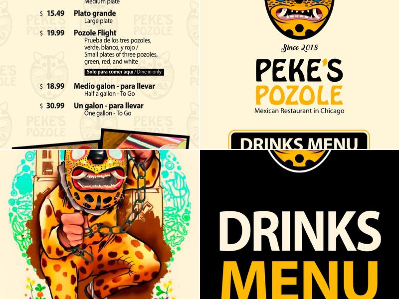 Peke’s Pozole Menu