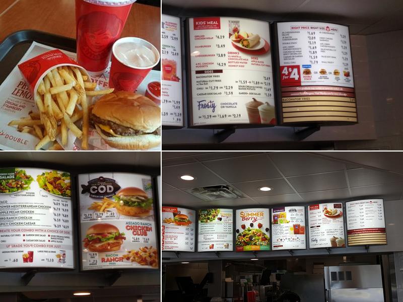 Wendy's Menu