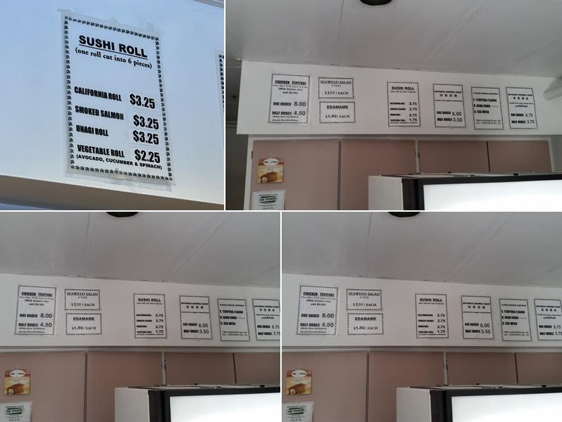 Yo Yo's Menu