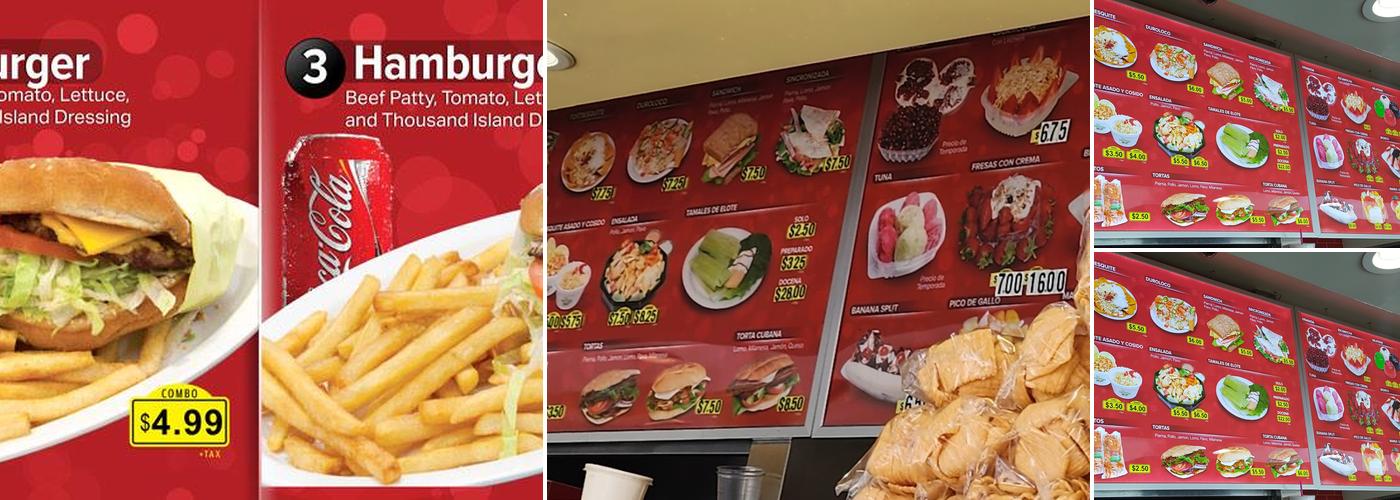 Las Palmitas Fruit Menu