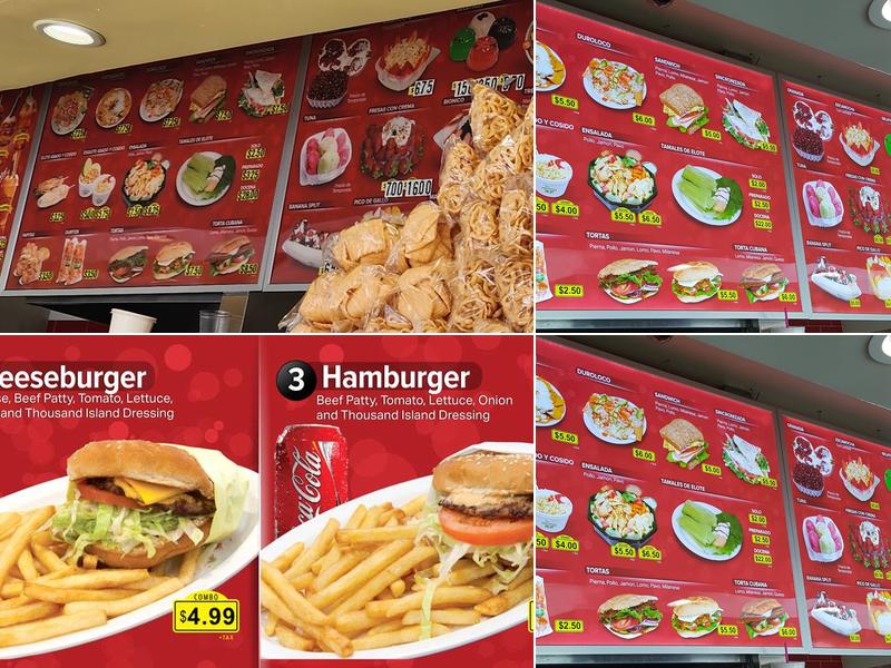 Las Palmitas Fruit Menu