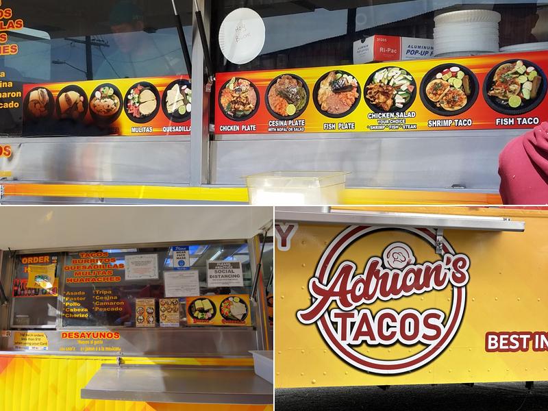 ADRIANS TACOS Menu