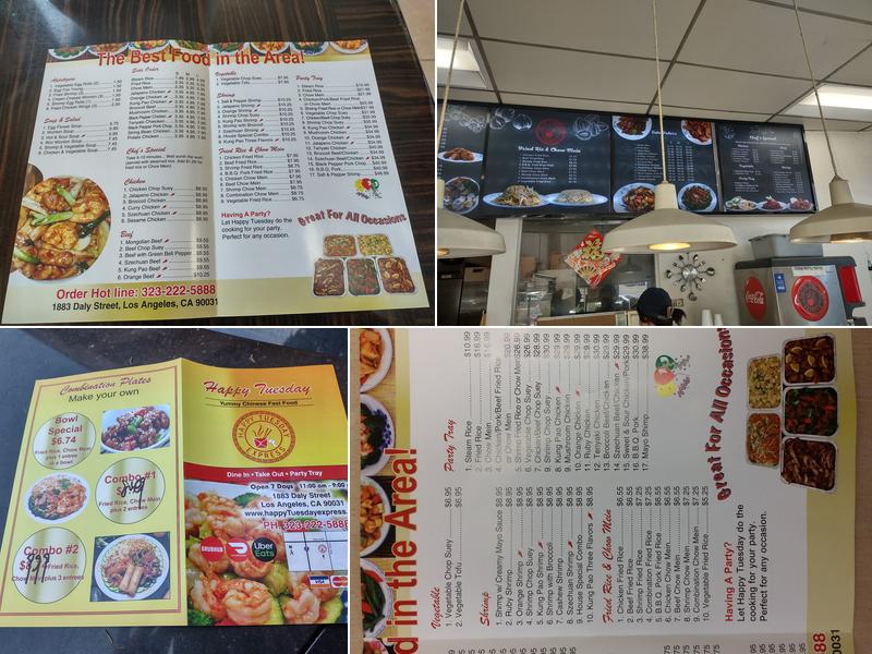 Chinese Express Menu