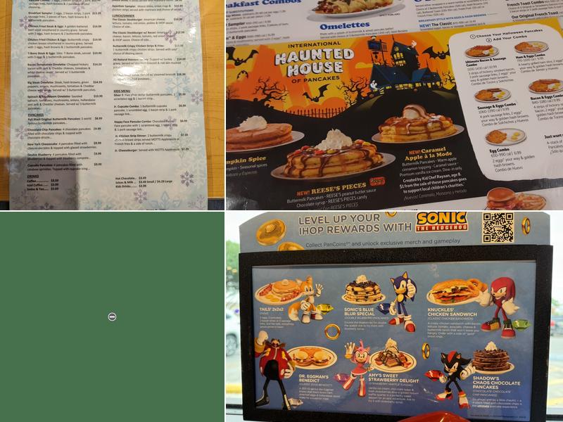 IHOP Menu