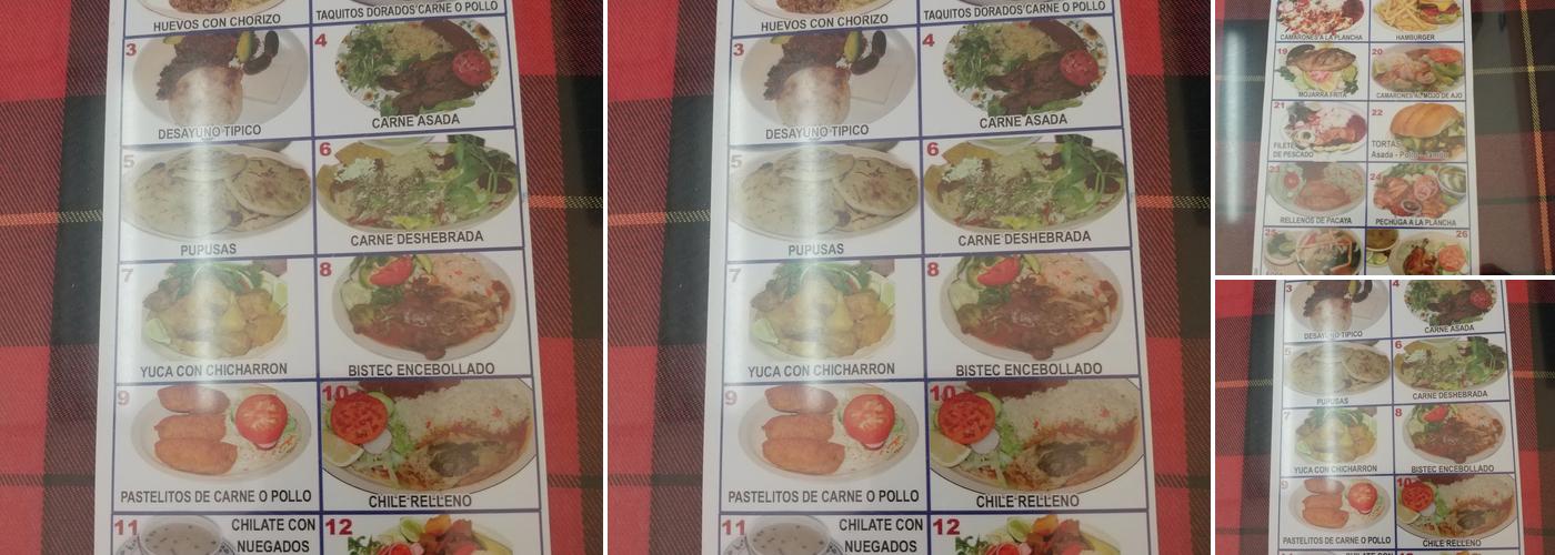 Pupuseria And Flor Blanca Restaurant # 4 Menu