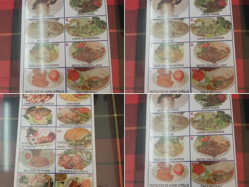 Pupuseria And Flor Blanca Restaurant # 4 Menu
