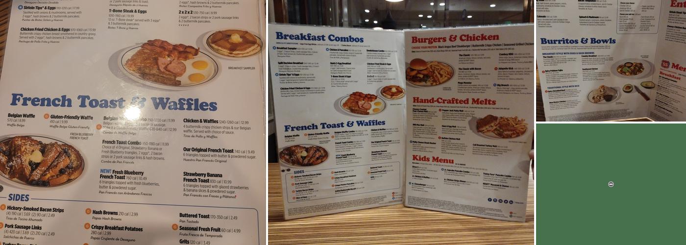 IHOP Menu