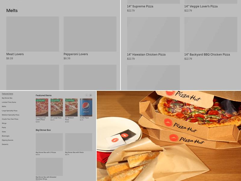Pizza Hut Menu