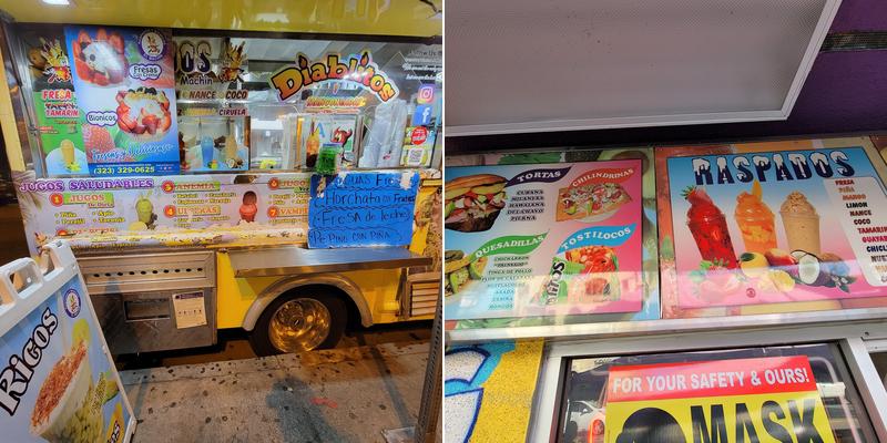 Raspados y Bionicos El Machin Menu