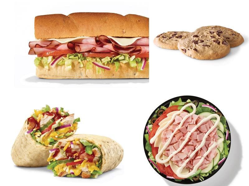 Subway Menu