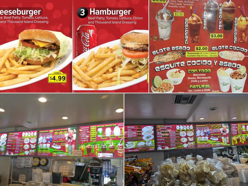 Las Palmitas Fruit Menu