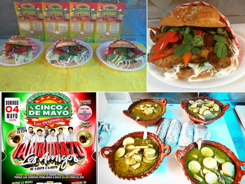 Cemitas poblanas Cinco De Mayo