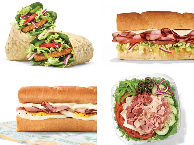 Subway Menu