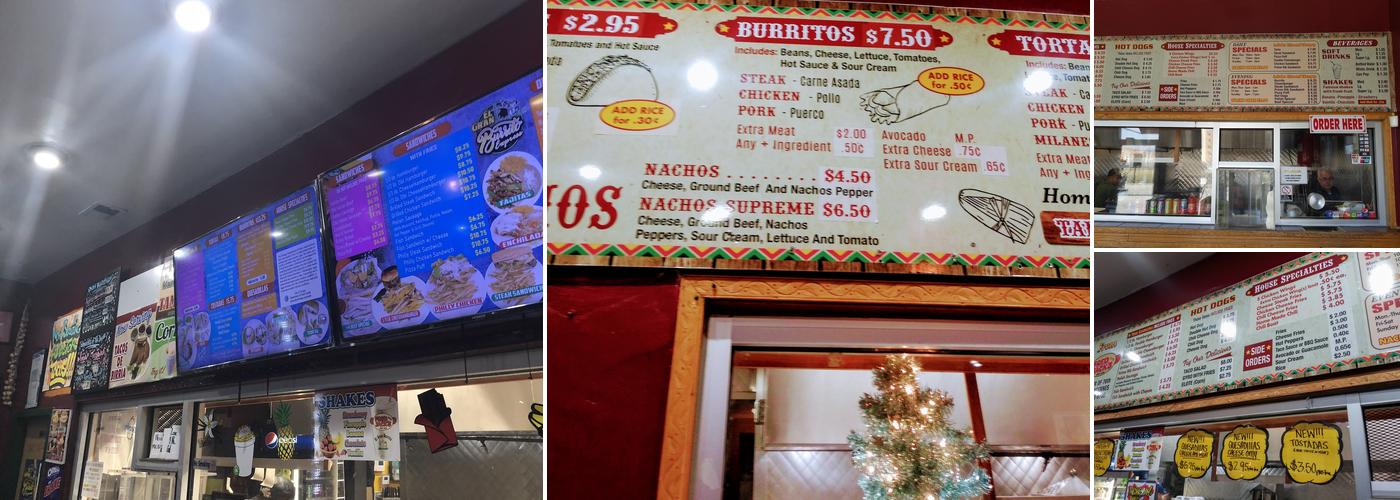 El Gran Burrito Express (pulaski) Menu