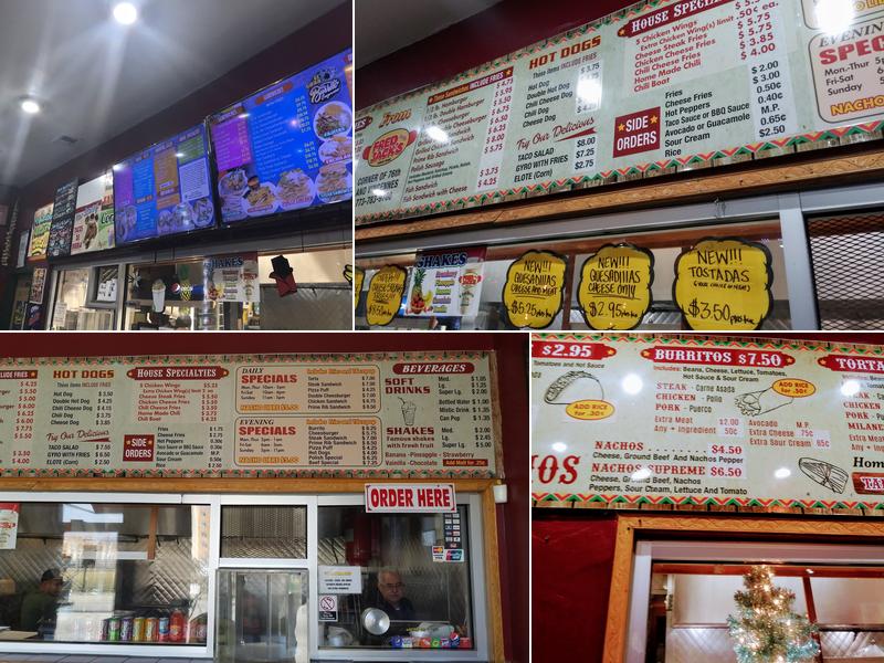 El Gran Burrito Express (pulaski) Menu