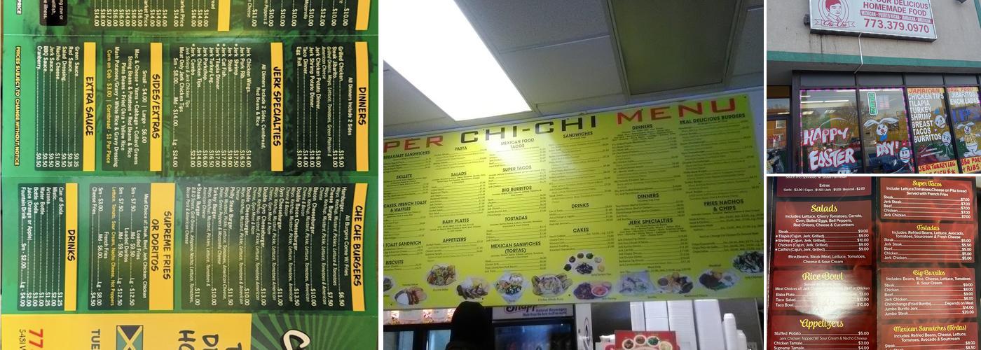 Mini chi-chi Menu