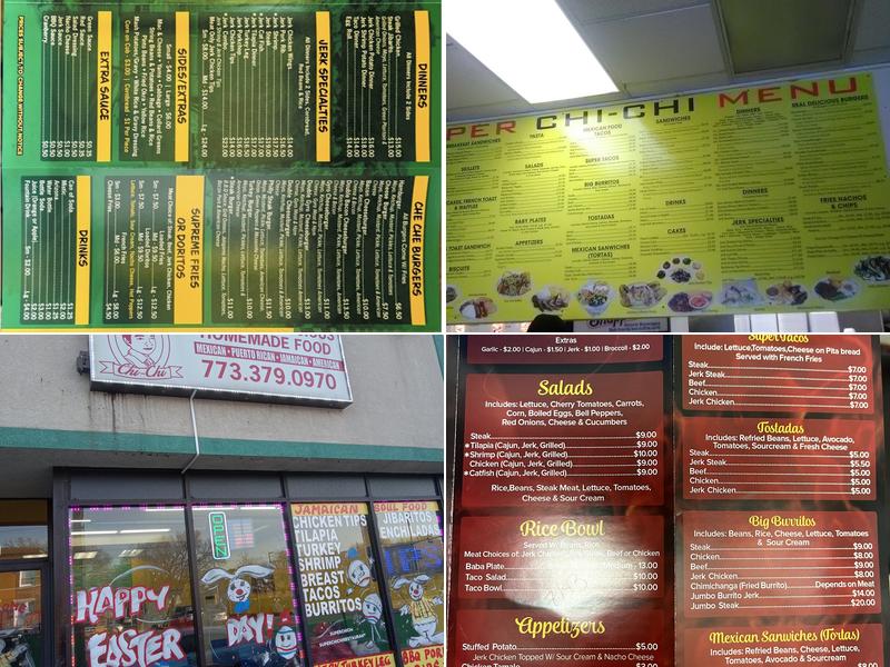 Mini chi-chi Menu